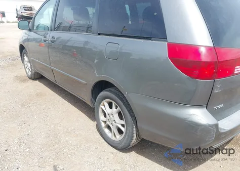 2005 Toyota Sienna Xle из США, поврежденный, VIN 5TDBA22C15S050614